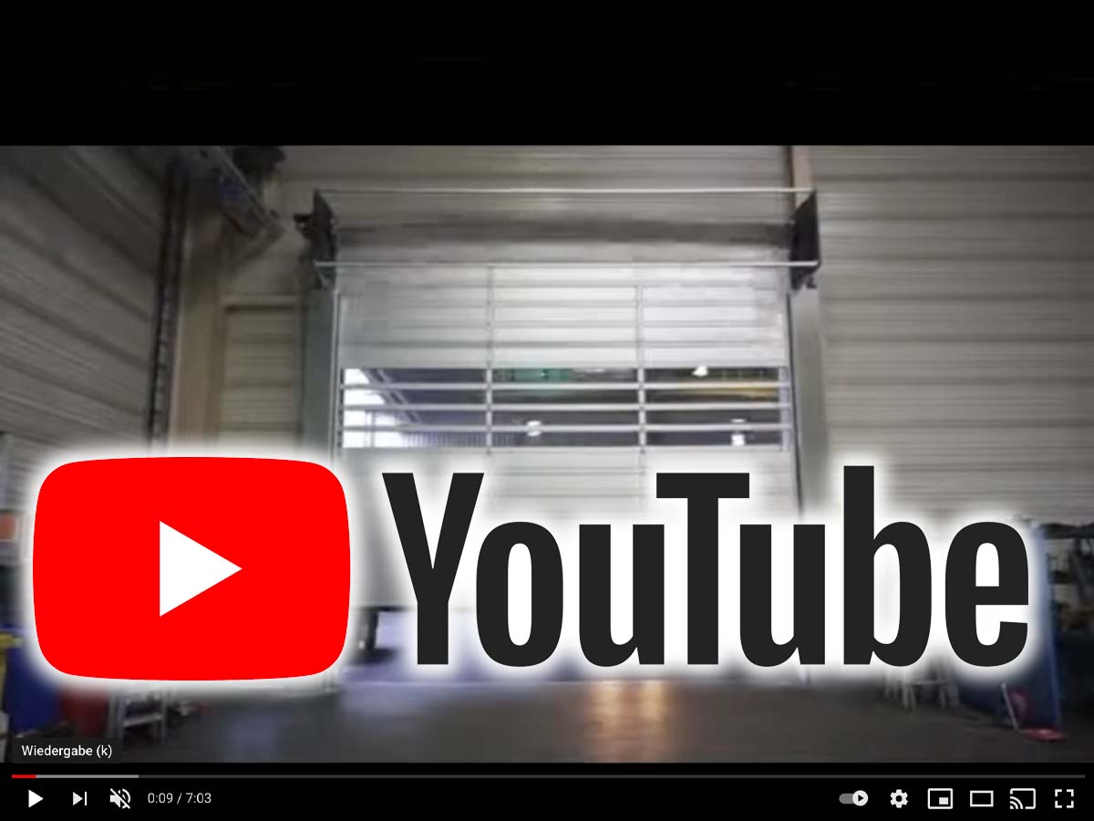 Youtube Link zu ITW Spiraltor bis 6x6m